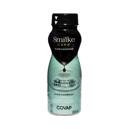 SMILKE Bebida de extracto de café arábica, leche sin lactosa y un toque de cacao 225 ml.