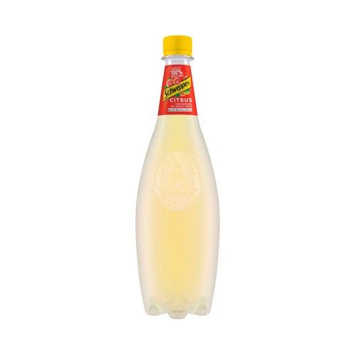 SCHWEPPES Refresco Citrus, sabor mandarina, lima, naranja y pomelo botella 1 l.