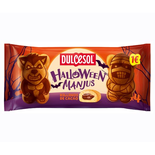 DULCESOL Pastelito macaco halloween 100 gr.