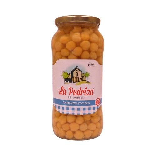 LA PEDRIZA Garbanzo cocido LA PEDRIZA frasco de 560 g.