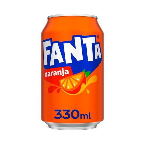 FANTA Refresco de naranja lata de 330ml