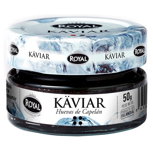 ROYAL Huevas de capelán ROYAL 50 g.