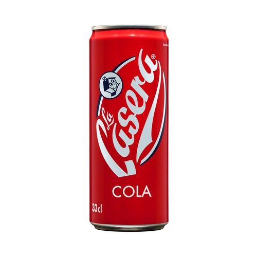 LA CASERA Refresco de cola lata de 33 cl.