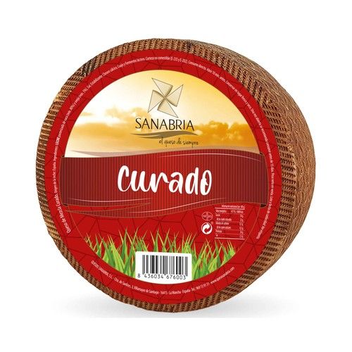 Queso mezcla curado SANABRIA 520g.