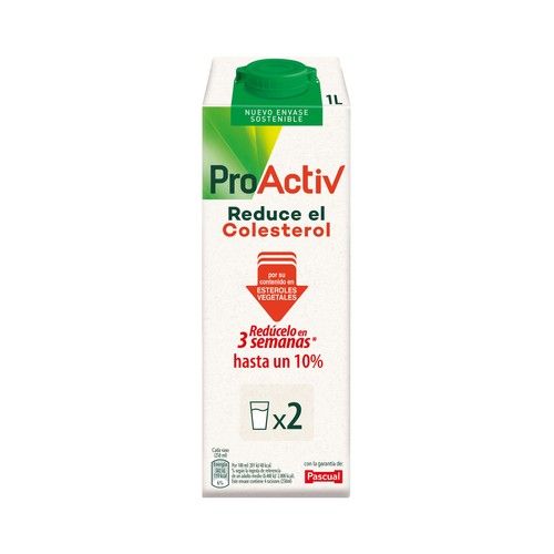 FLORA Preparado lácteo desnatado, que ayuda a reducir activamente el colesterol  Pro-activ 1 l.