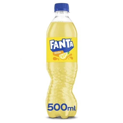 Fanta de limón botella 50 cl.