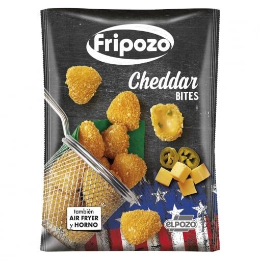 Cheddar bites Fripozo 250 g.