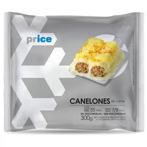 Canelones de carne Price 300 g.