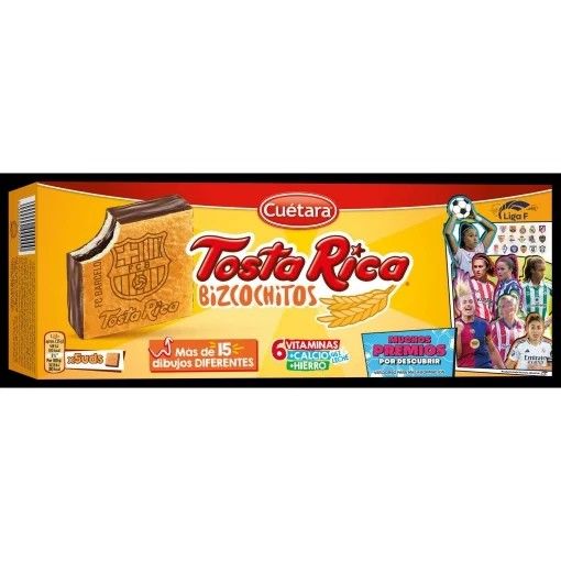 Bizcochitos Tosta Rica 125 g.