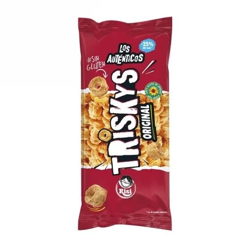 Aperitivo de maíz Triskys Risi sin gluten 115 g.