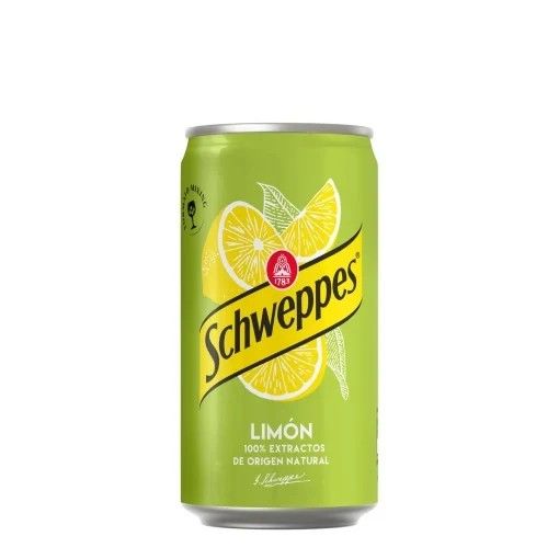 Schweppes de limón lata 25 cl.