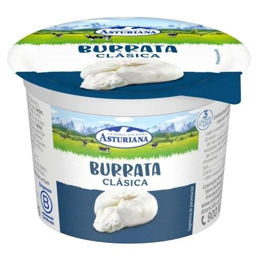 Queso fresco burrata Toscanella 150 g.