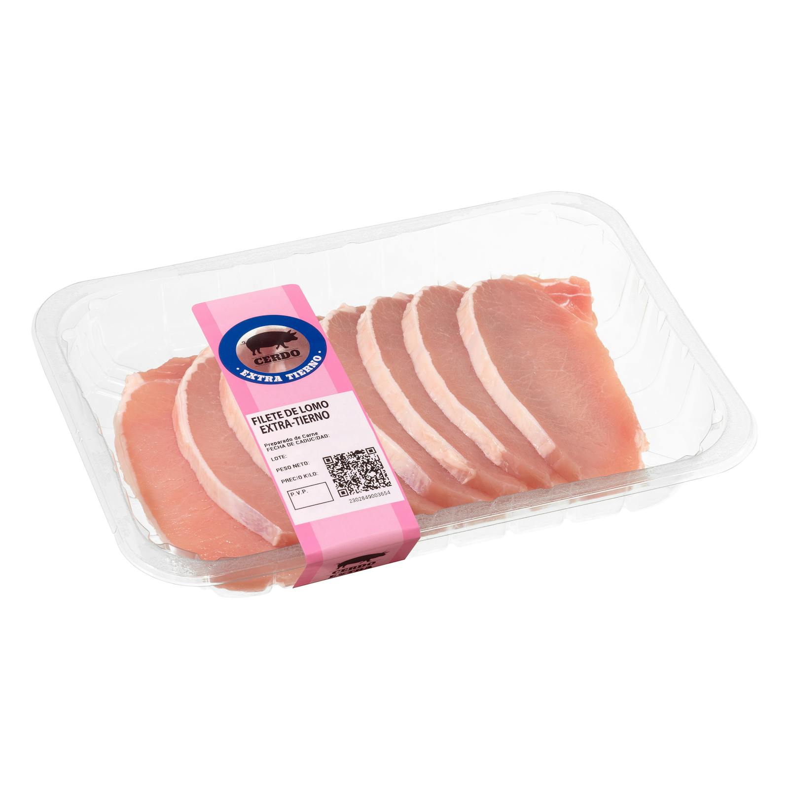 Filetes lomo de cerdo extra tiernos