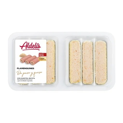 Flamenquines de pavo y queso Adelís 255 g