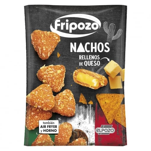Nachos rellenos de queso Fripozo 250 g.