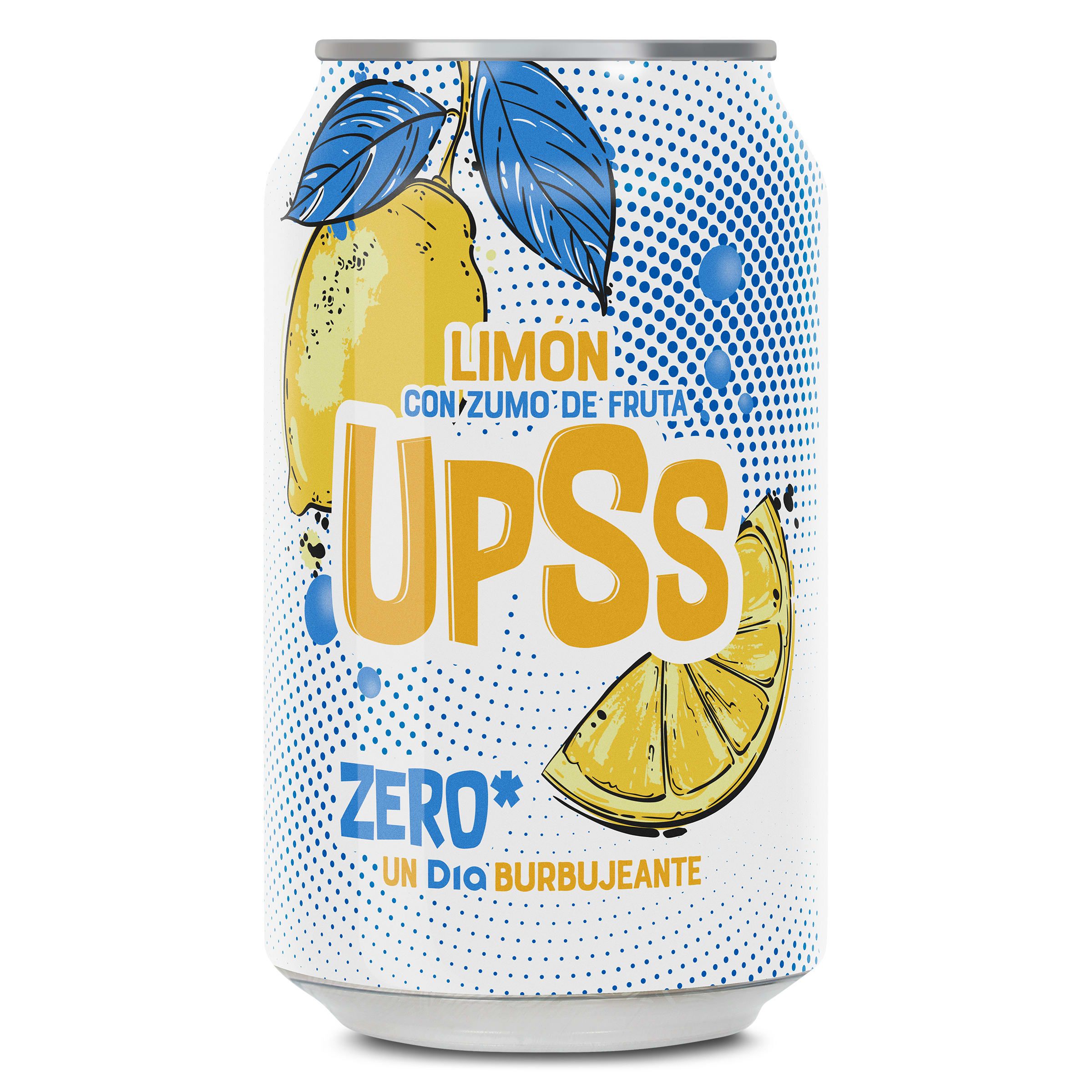 Refresco de limón zero Dia Upss 330 ml