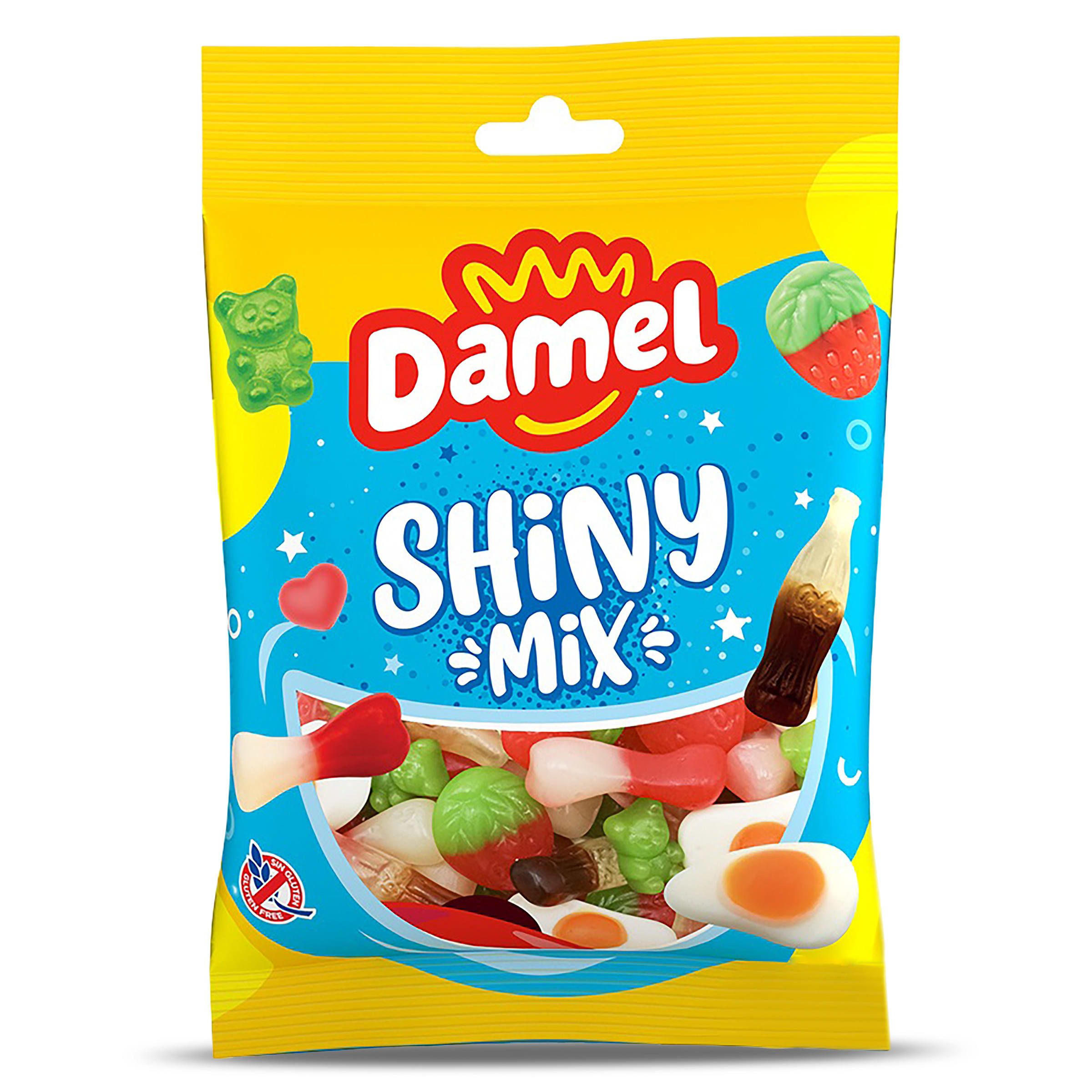 Golosinas shiny mix Damel bolsa 135 g