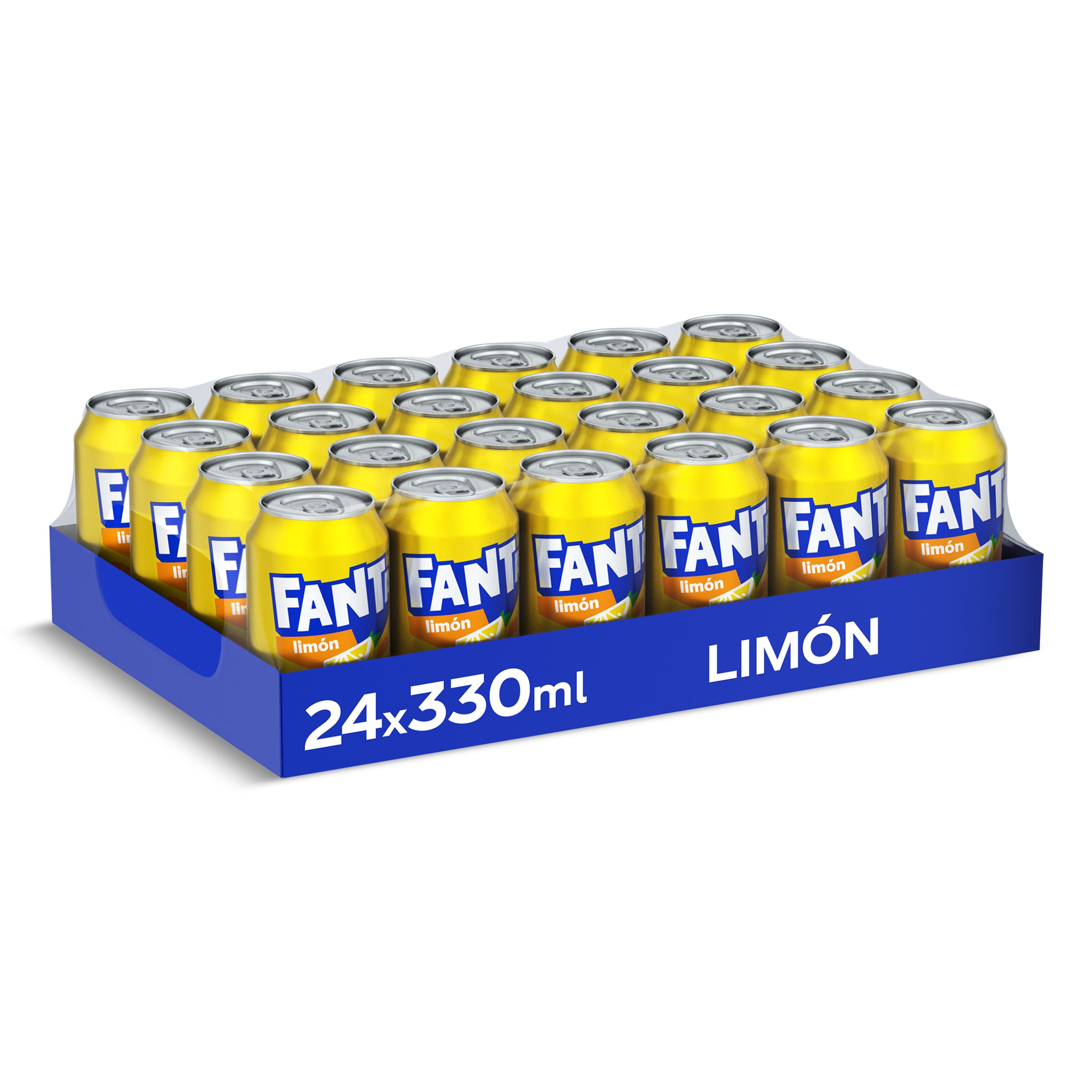 Fanta de limón pack 24 x 330 ml