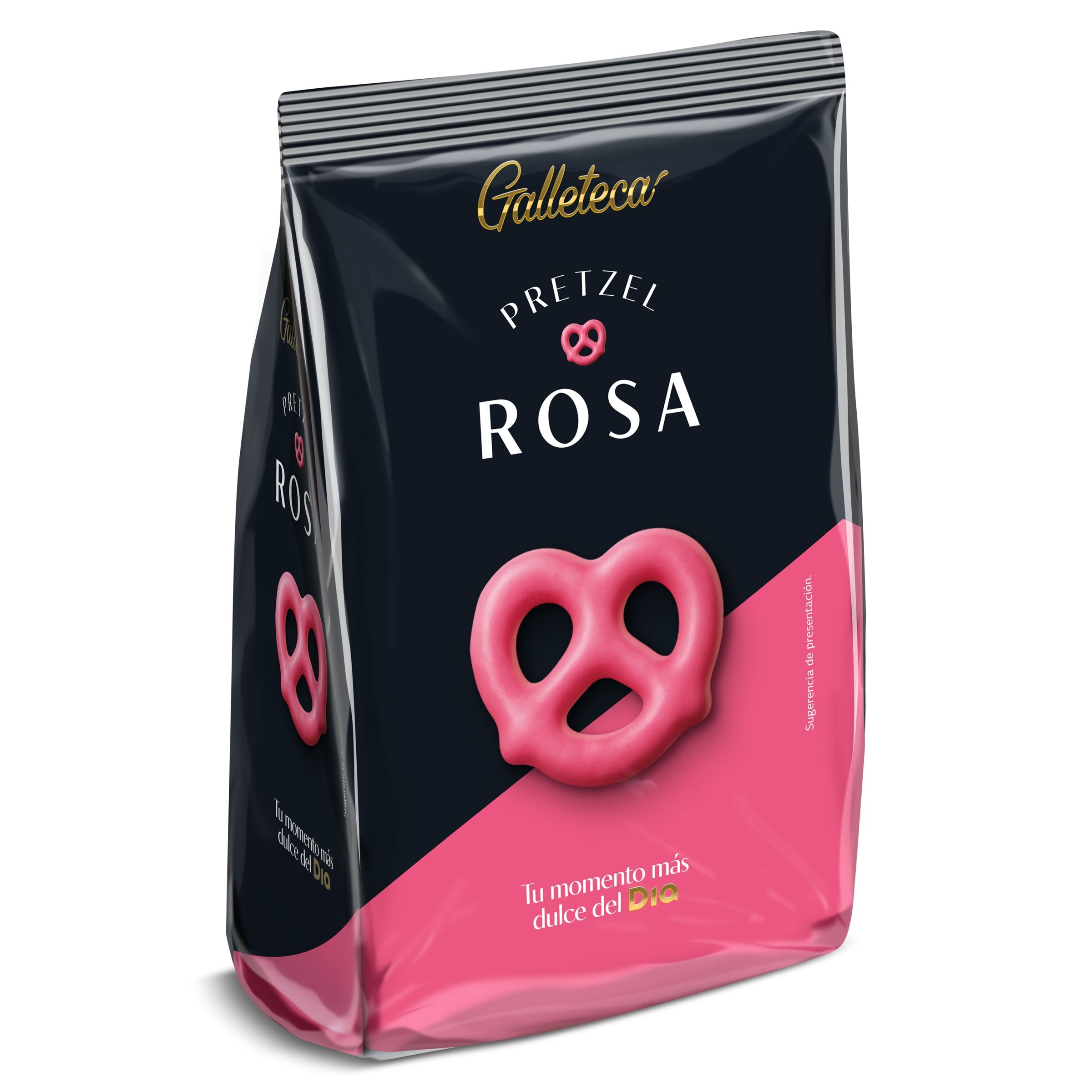 Galletas pretzel rosa Galleteca de Dia 100 g