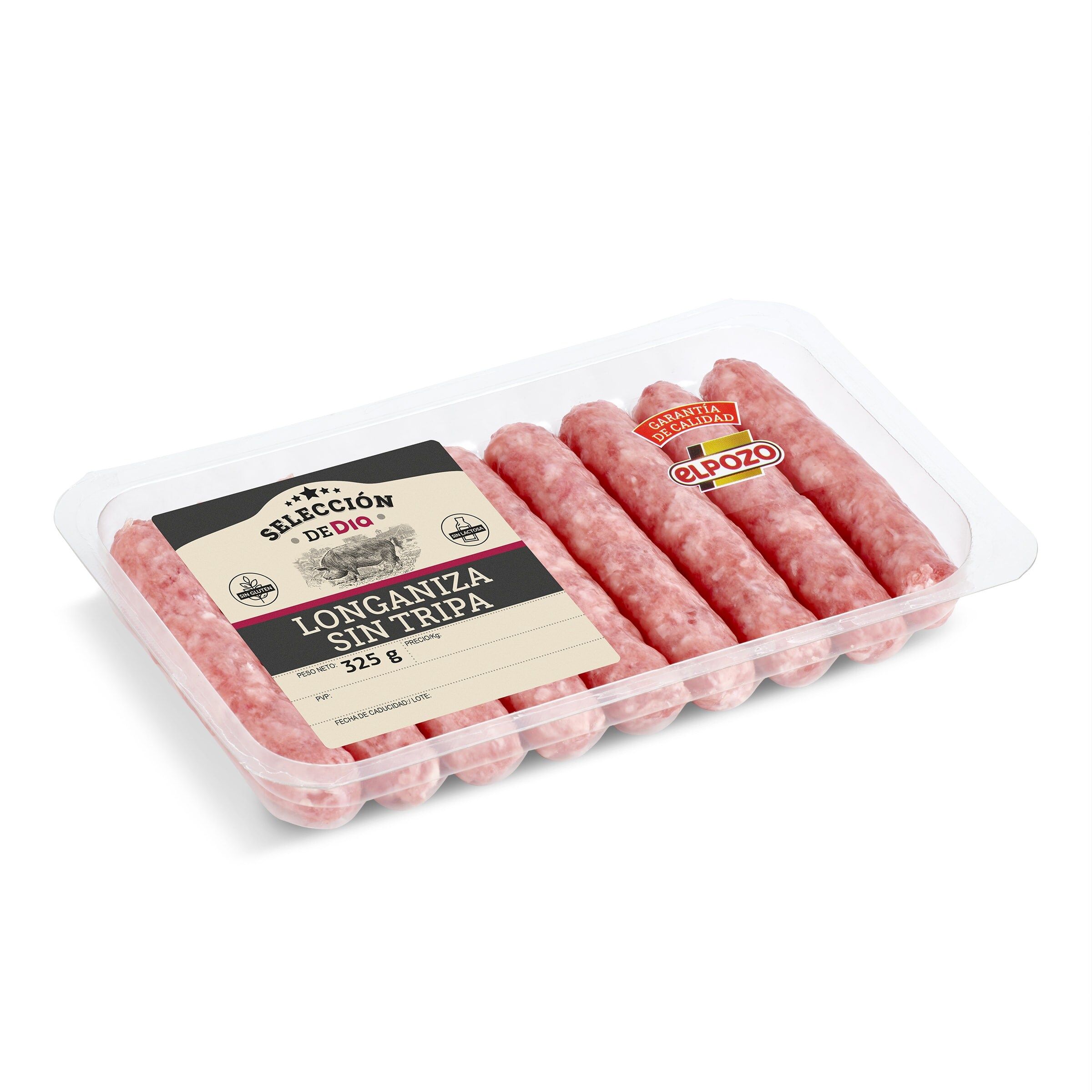 Longaniza sin tripa Selección de Dia 325 g