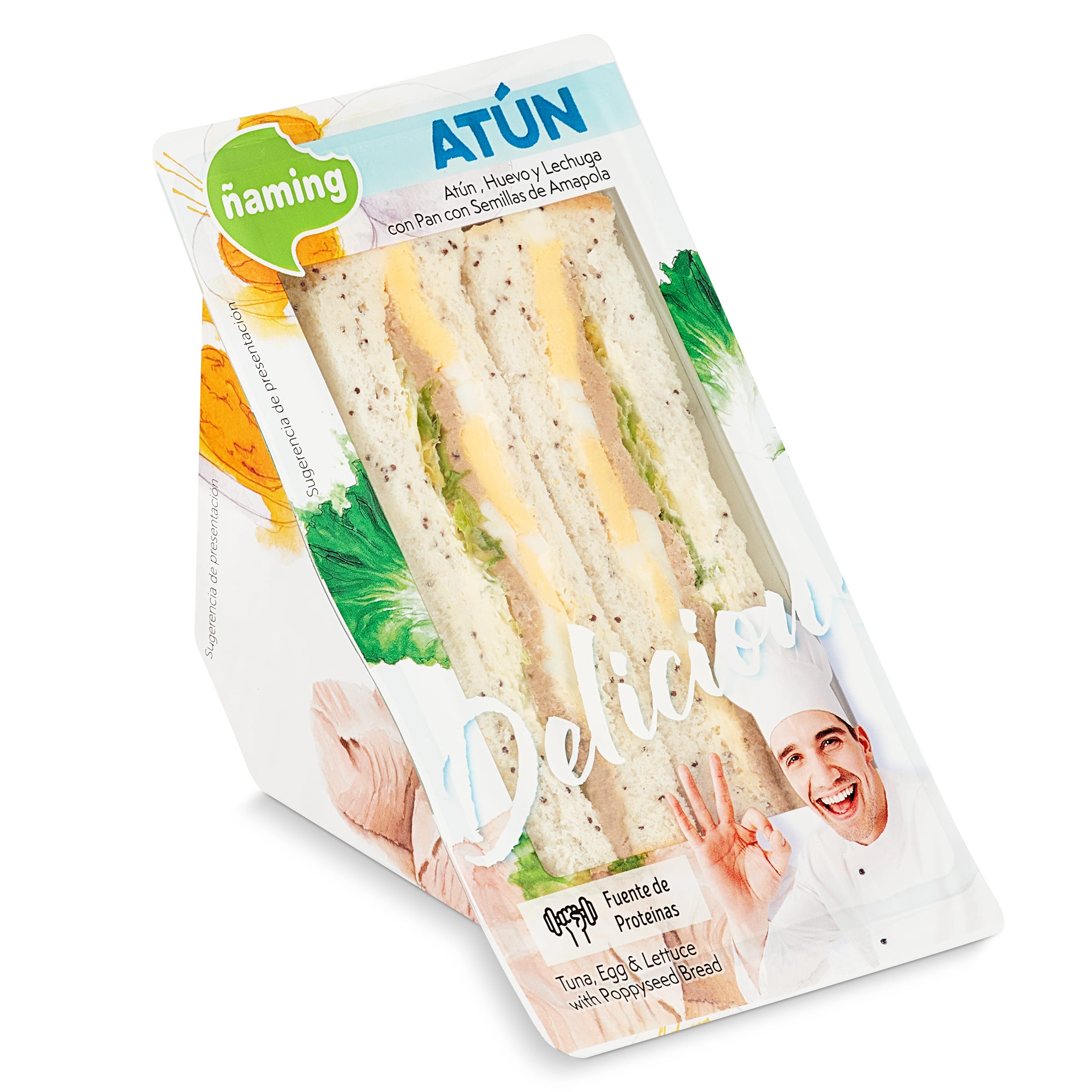 Sándwich con atún Ñaming 200 g