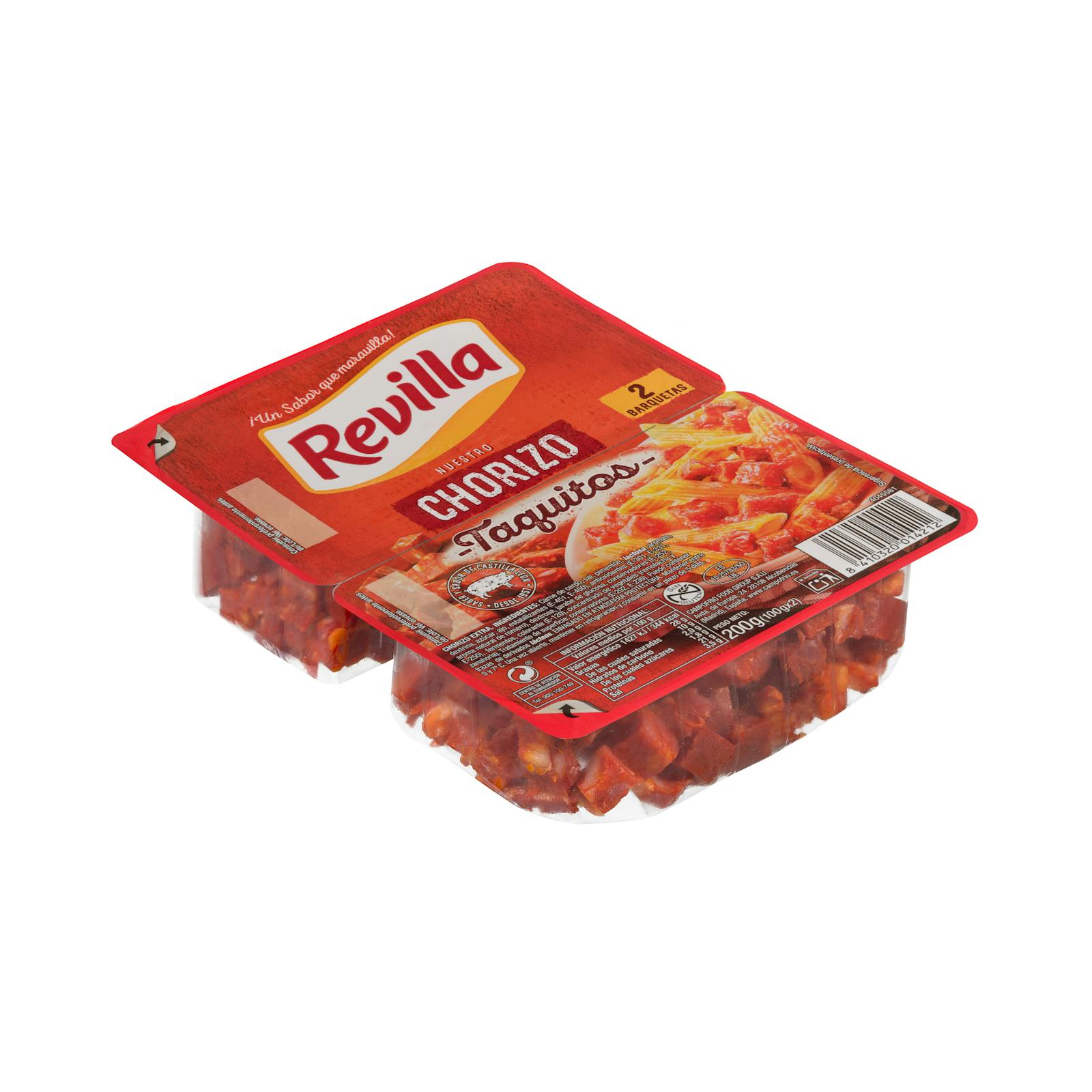 Taquitos de chorizo extra Revilla