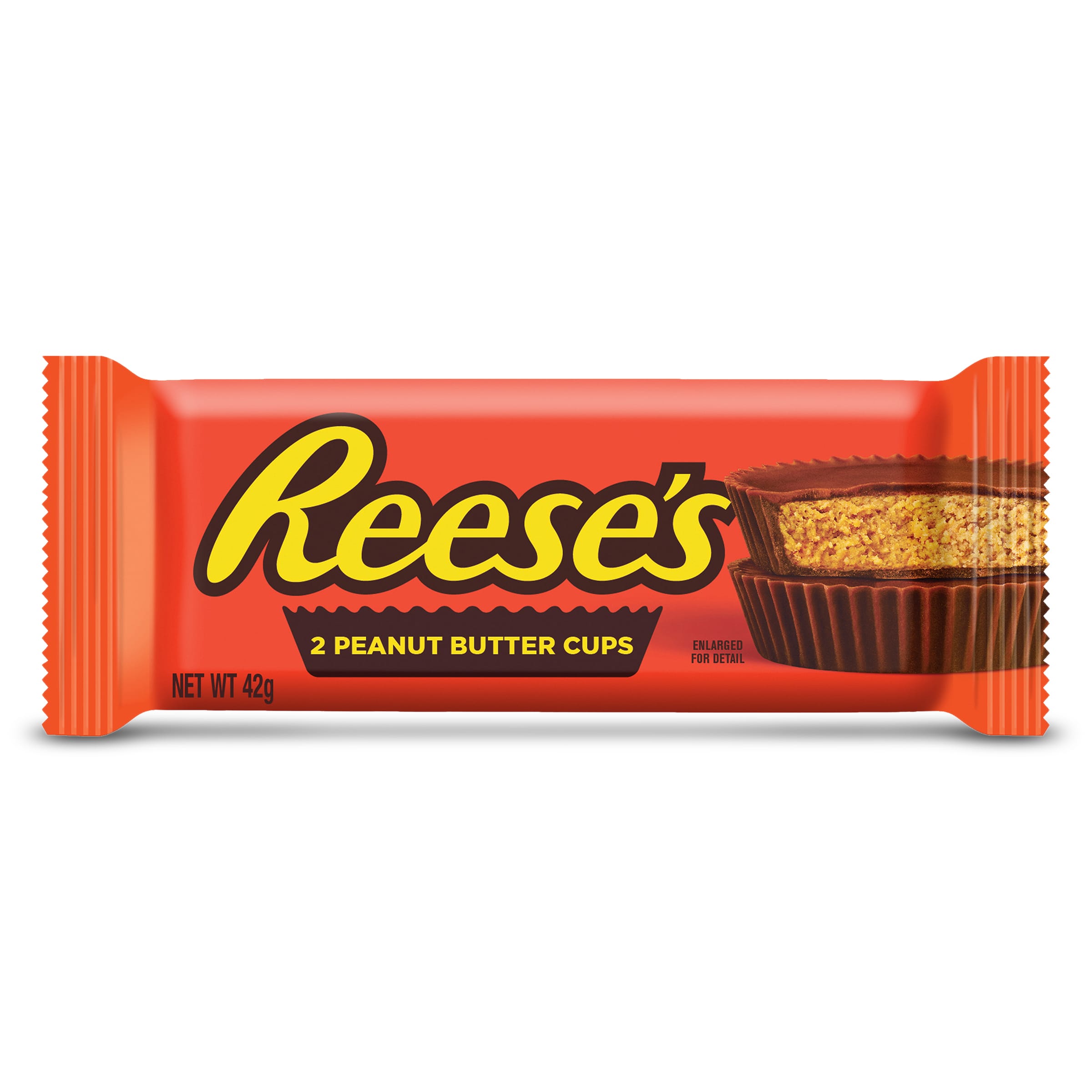 Tartaletas de chocolate rellenas de crema de cacahuete Reeses's bolsa 42 g
