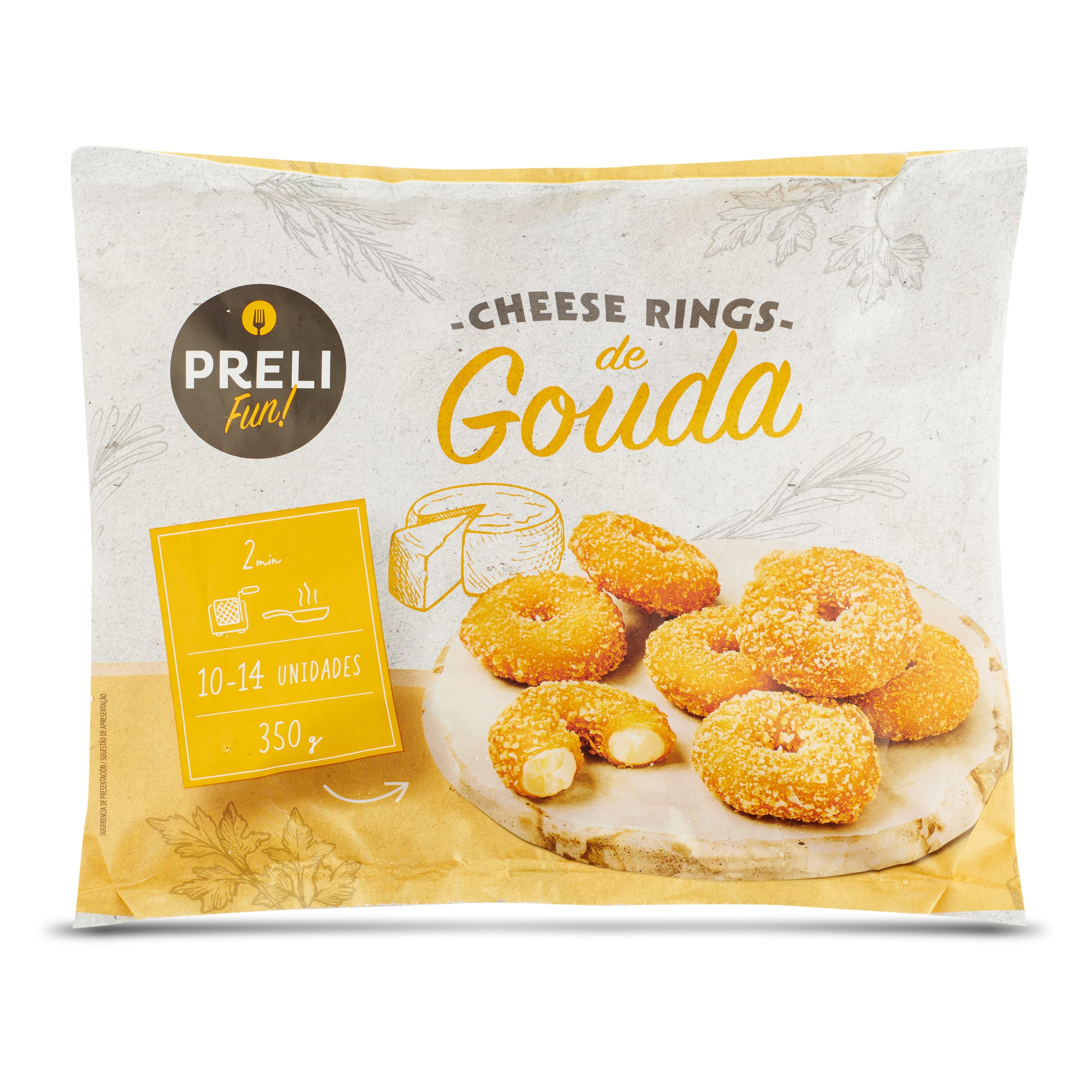 Aros de queso gouda Preli 350 g