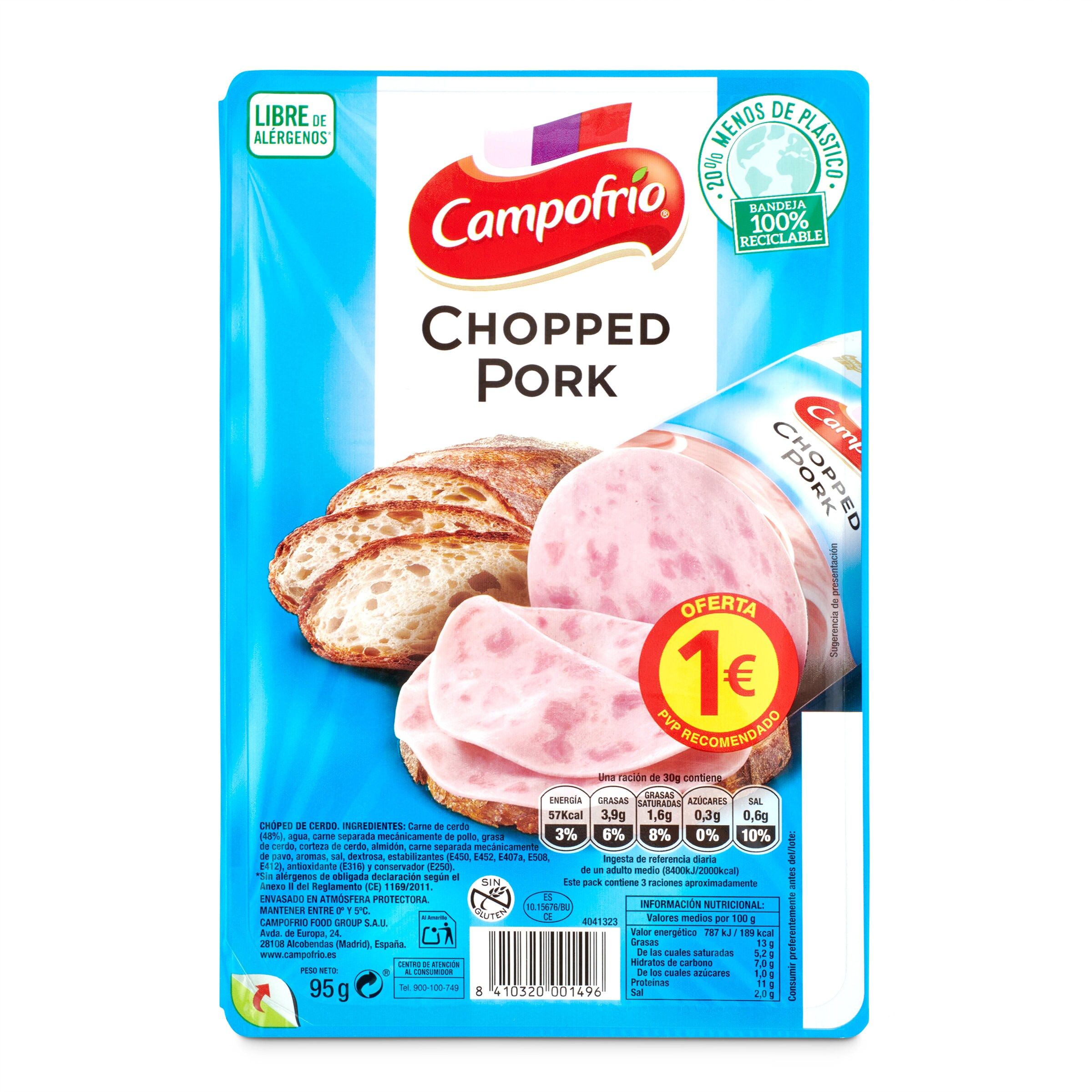 Chopped pork Campofrío 95 g