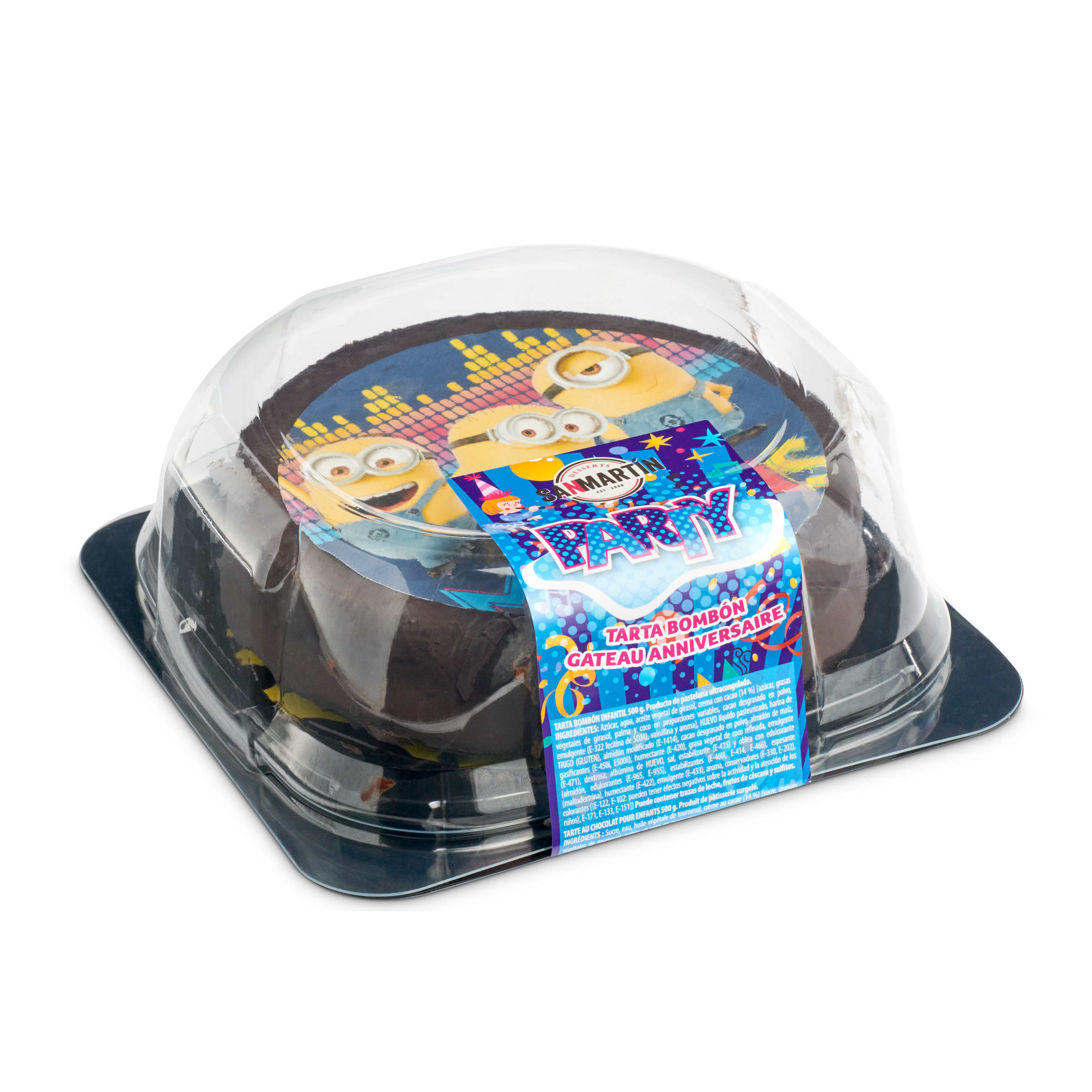 Tarta bombón infantil niño San Martín 500 g