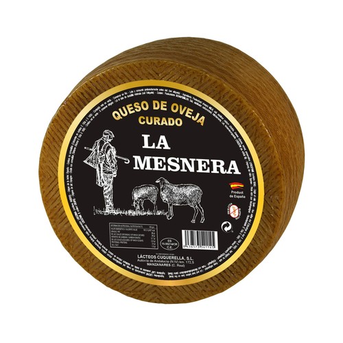 LA MESNERA Queso de oveja curado, cuña.