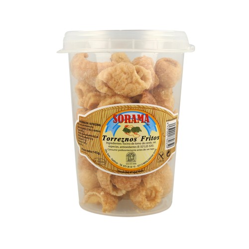 SORAMA Cubo de torreznos frito 145 gr.