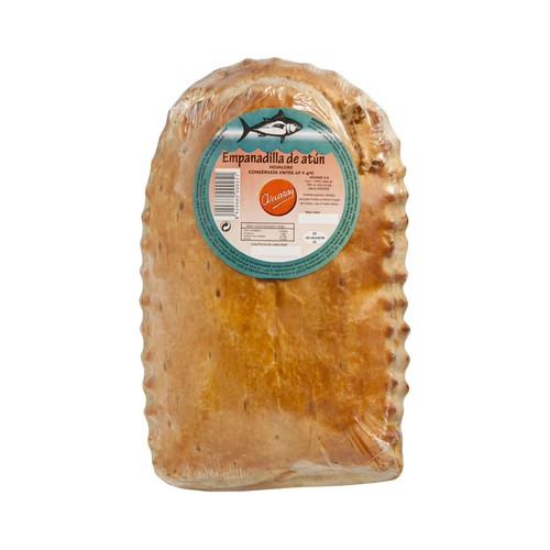 Empanadilla con masa de hojaldre rellena de atún AZCARAY 225 g.