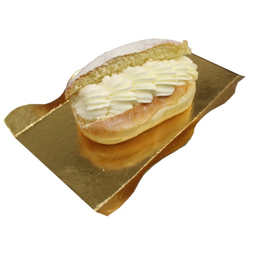 Brioche mini relleno de nata, 50g.
