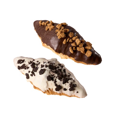 Croissant duo con cramble y cacao 2 uds.