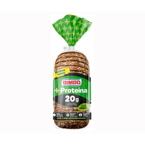 BIMBO Pan de molde proteína 475 g.