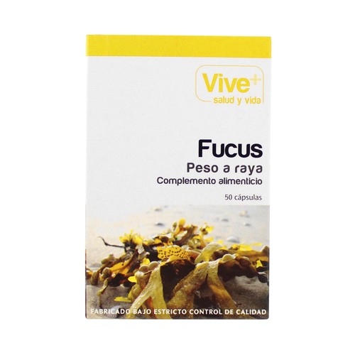 Fucus VIVE PLUS  complemento alimenticio para control de peso 50 Cápsulas 26 g.