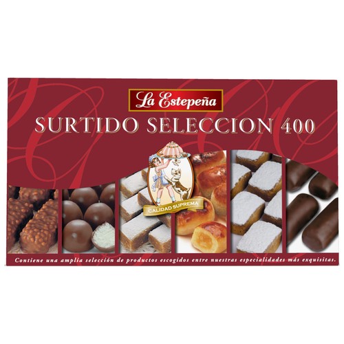 LA ESTEPEÑA Surtido de dulces navideños 400 g.