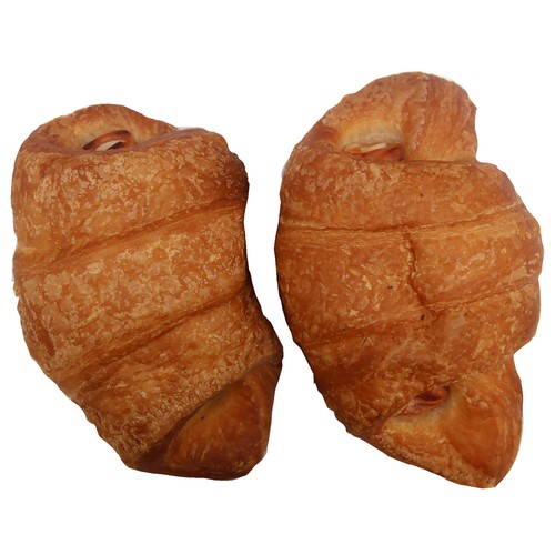Croissant de jamón y queso, 2 unds, 170g.