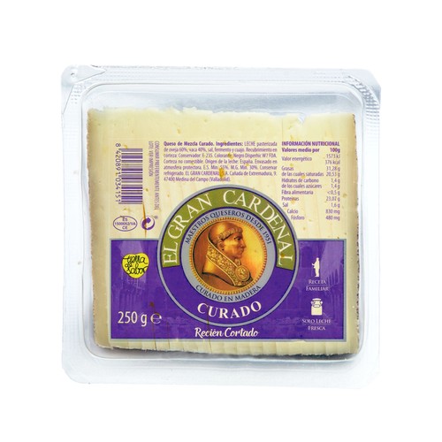 EL GRAN CARDENAL Queso mezcla curado 250g