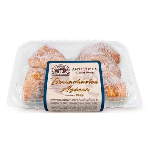 LA FLOR DE ANTEQUERA Borrachuelos azúcar 260 g.