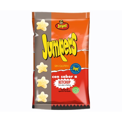 JUMPERS Aperitivo sabor ketchup 75 g.