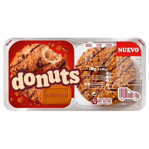 DONUTS Speculoos 2 unds 130g