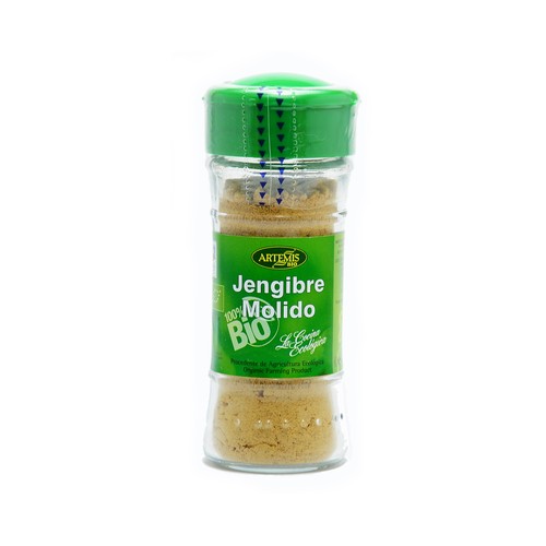 Jengibre de cultivo ecológico molido ARTEMIS 25 g.