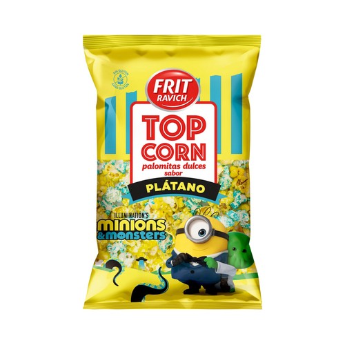 FRIT RAVICH Palomitas minion con sabor a plátano 80g.