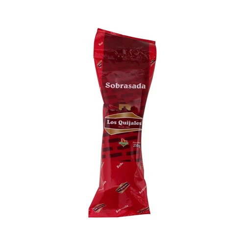 Sobrasada elaborada sin gluten LOS QUIJALES 250 g.
