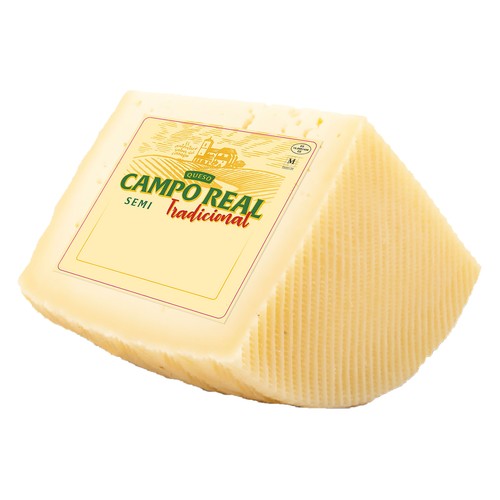 REALCAMPO Queso mezcla semicurado, cuña.