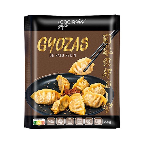 COCINARTE Japón Gyozas rellenas de pato pekín 220 g.