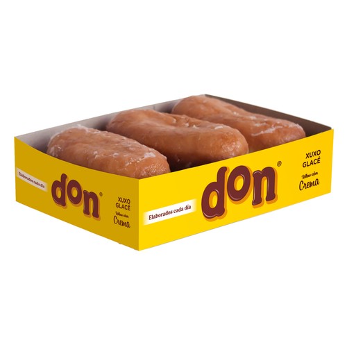 DON Xuxos con glacé 3 uds. 282 g.