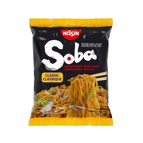 NISSIN SOBA Fideos Orientales (noodles) bolsa 109 g.